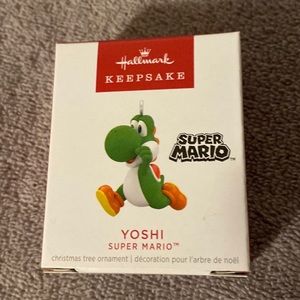 Hallmark 2022 Super Mario Yoshi Christmas Ornament